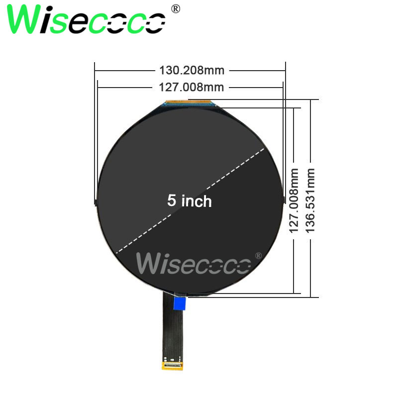 Round Display 5 Inch 1080x1080 - đánh giá và giá Home Automation Raspberry Pi