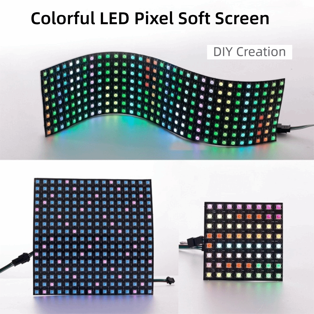 RGB Full Color WS2812B LED Pan - đánh giá và giá Rgb Led Matrix 8X8
