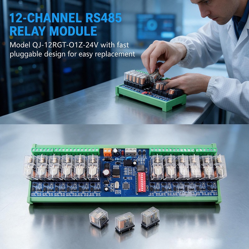 QINGJUN 12-Channel RS485 Commu - đánh giá và giá Home Automation Industry