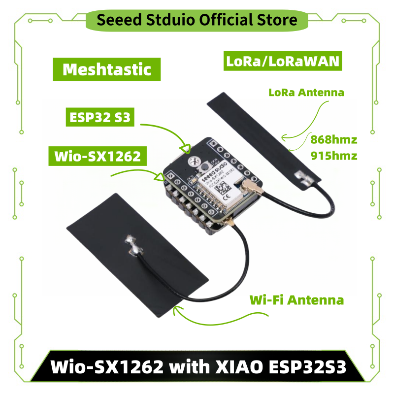 ESP32 S3 LoRa Meshtastic LoRa  - đánh giá và giá Home Automation Arduino