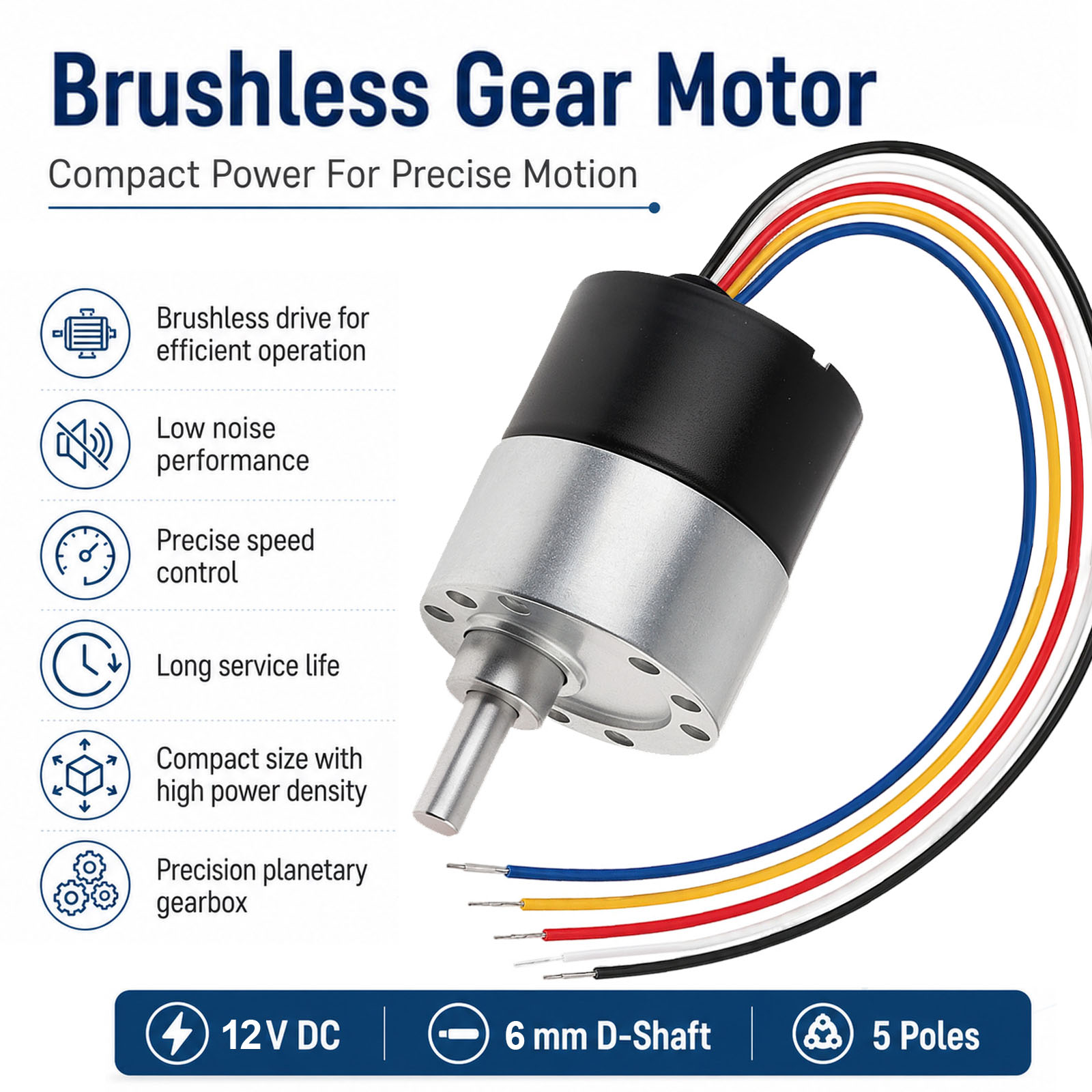 Micro Brushless Gear Motor 12V - đánh giá và giá Home Automation Diy Projects
