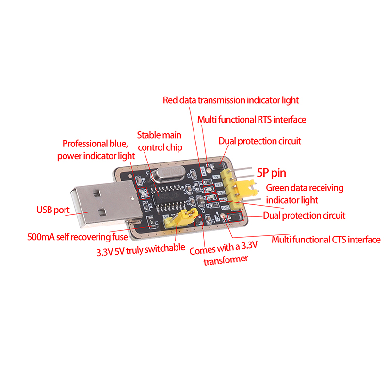 **CH340G Serial Port Modules U - đánh giá và giá Home Automation Arduino