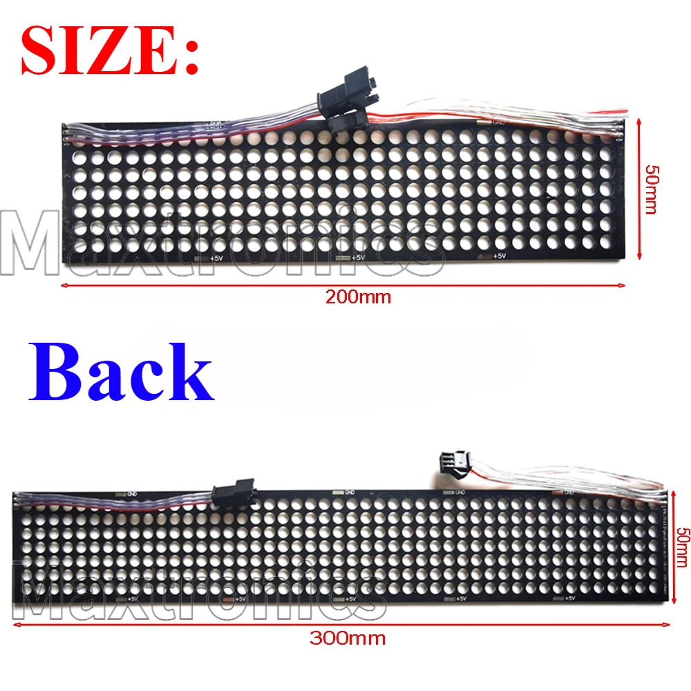 WS2812B LED Transparent Screen - đánh giá và giá Rgb Led Matrix 8X8