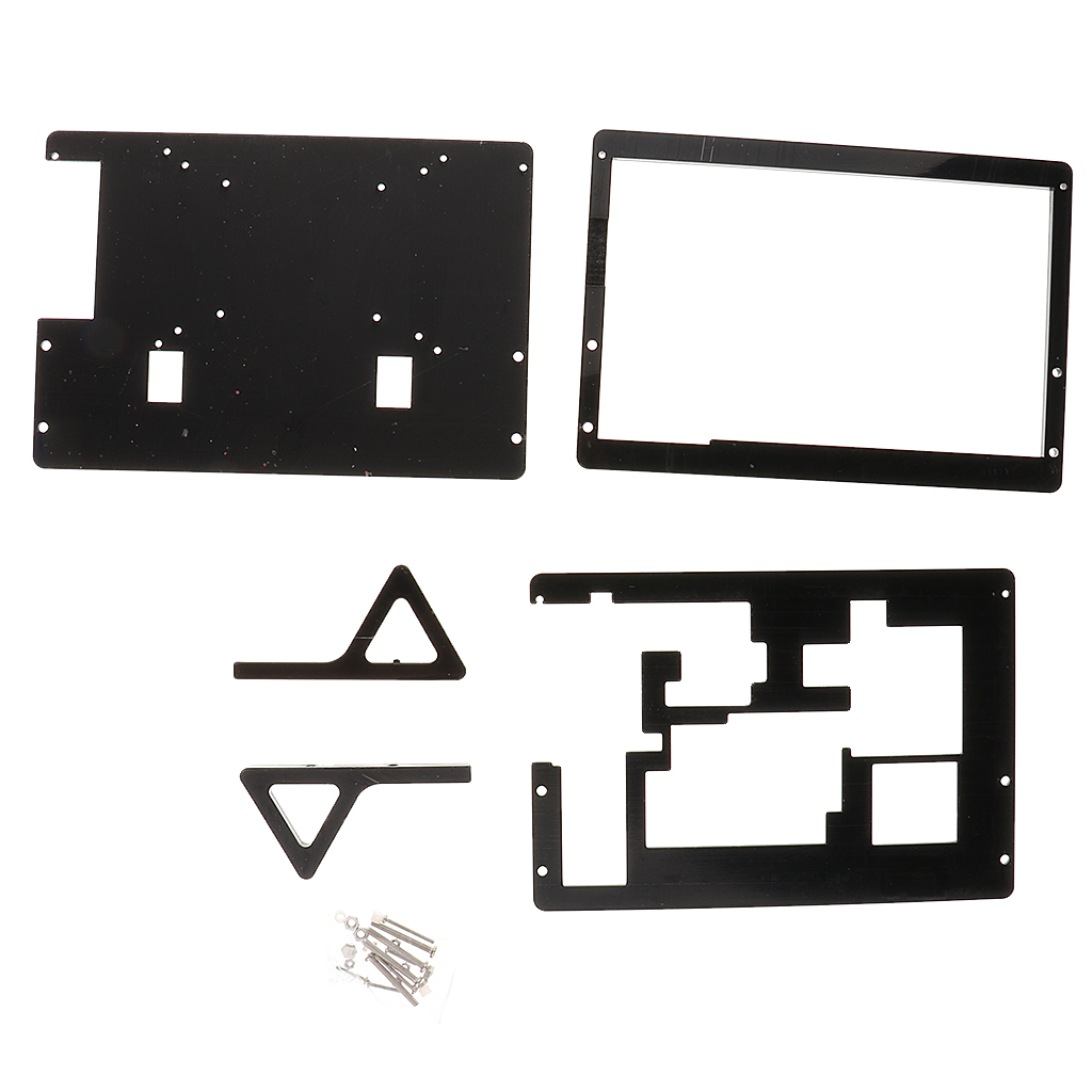 Touch Screen Bracket Acrylic 7 - đánh giá và giá Home Automation Raspberry Pi